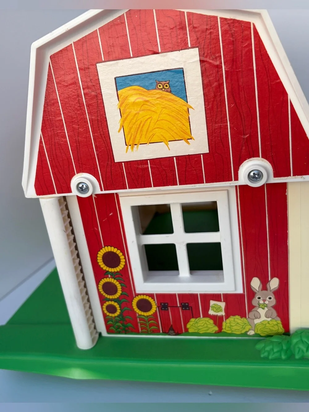 VTG Fisher Price Little‎ People Farm w/ Tractor Figures 90s 80s